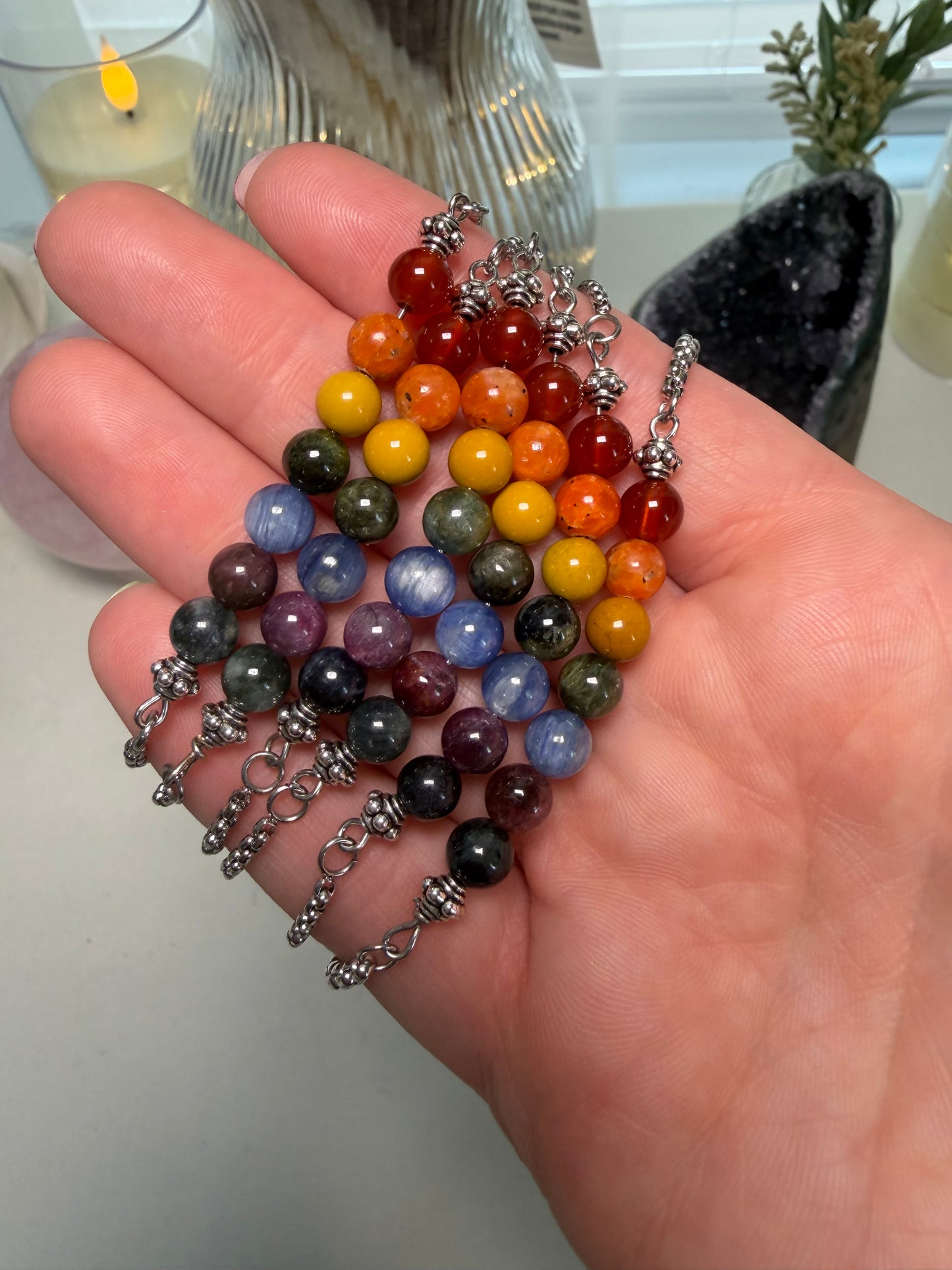 Rainbow Pride Crystal Bracelet