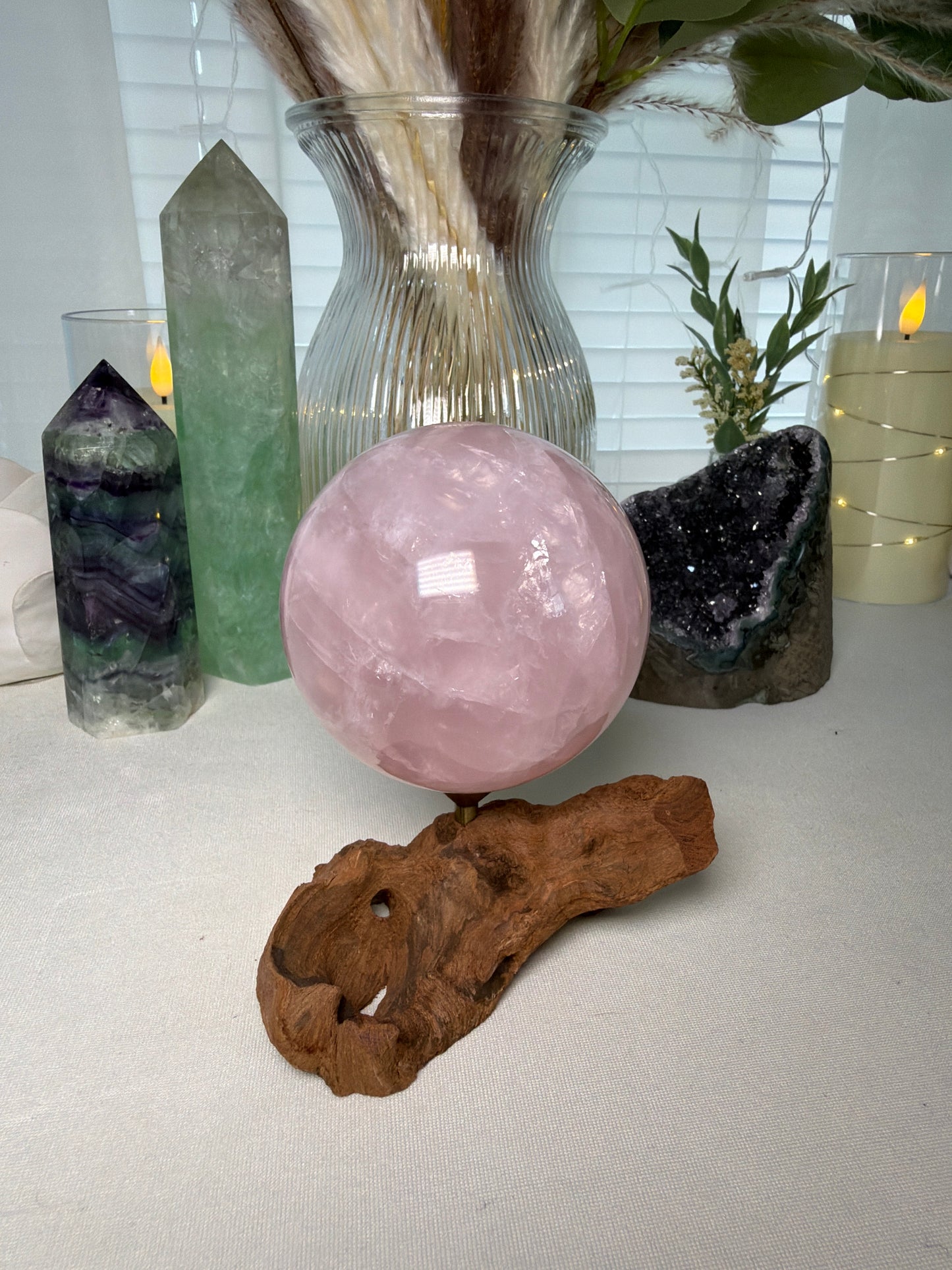 Rose Quartz Sphere