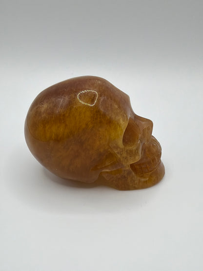 Fluorite Skull