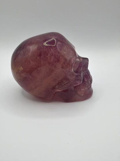 Fluorite Skull