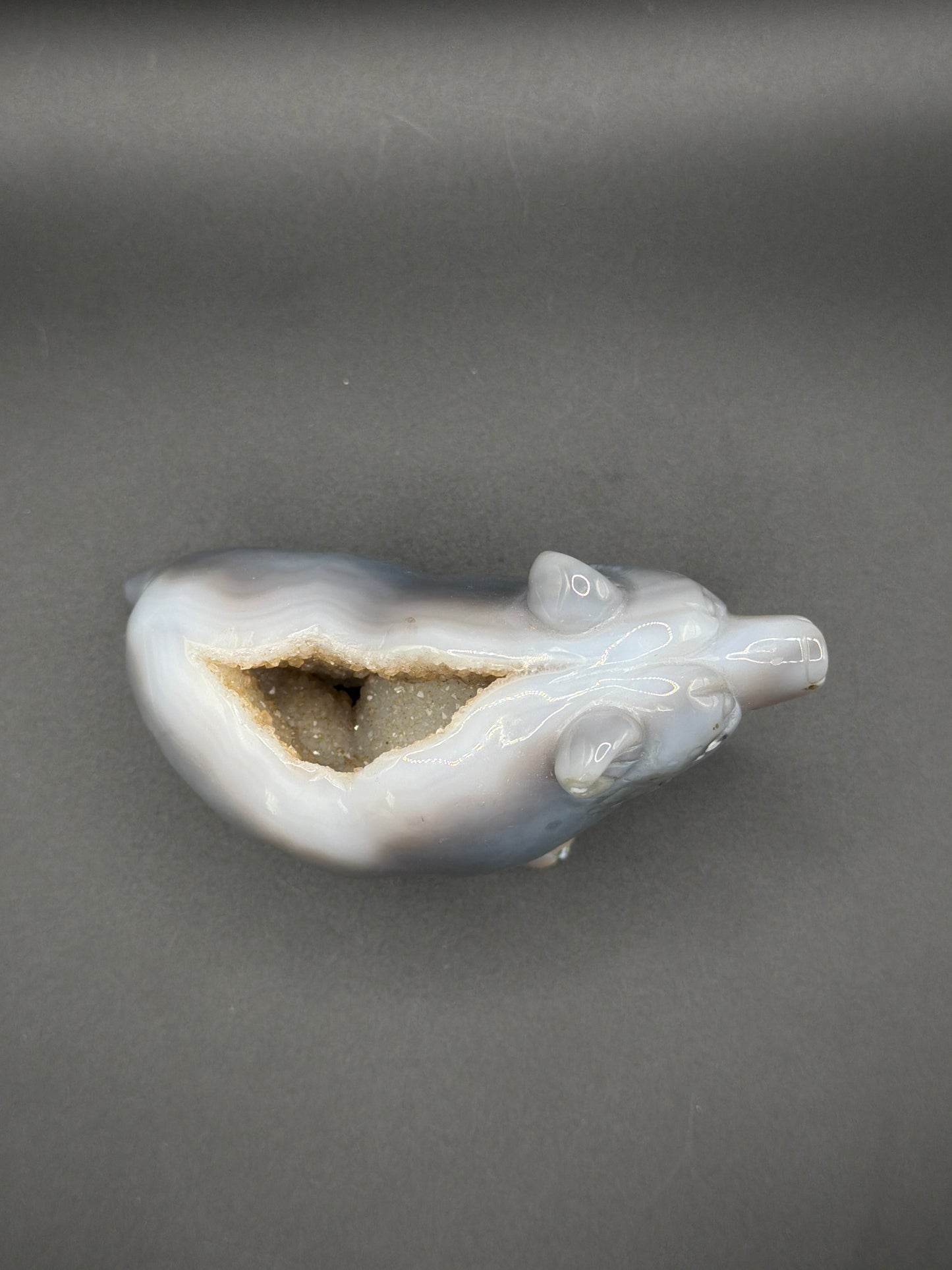 Druzy Agate Bear