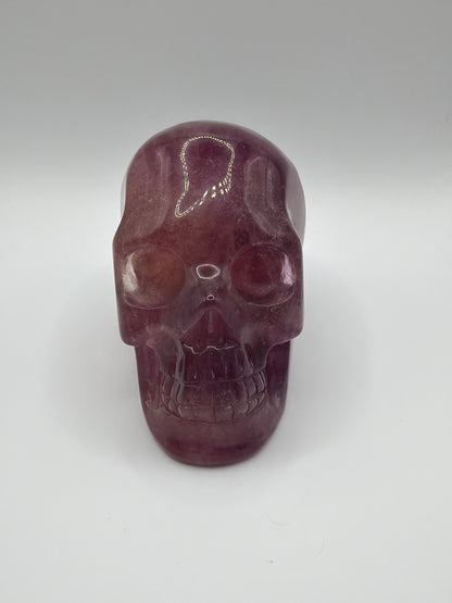 Fluorite Skull
