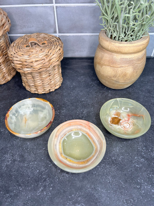 Green Onyx Bowl - Medium