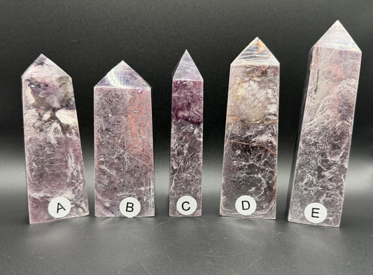 Purple Mica Towers