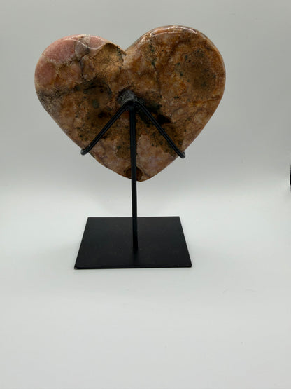 Pink Amethyst Heart