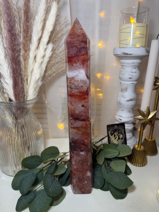 Fire Quartz Statement Tower