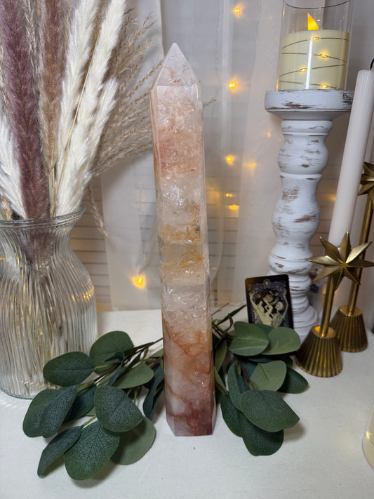 Fire Quartz Statement Tower