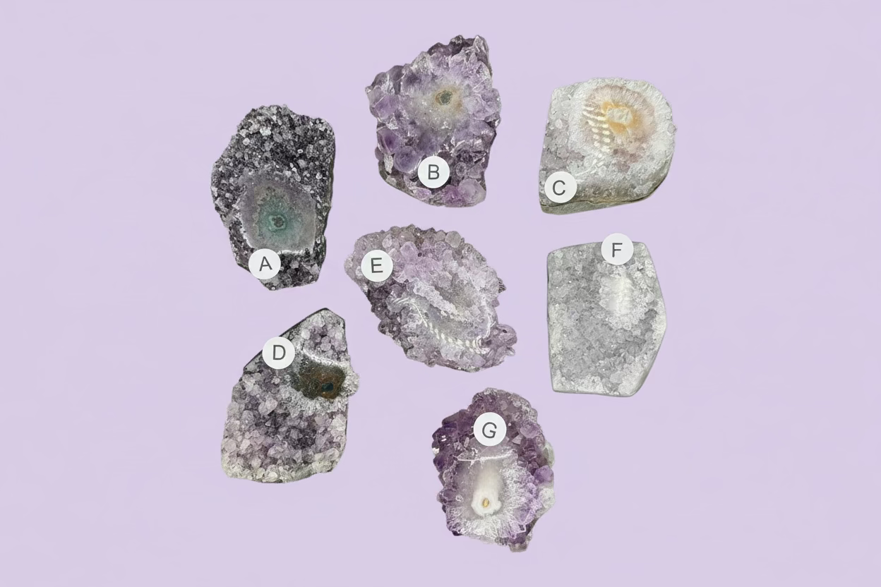 Amethyst Stalactites