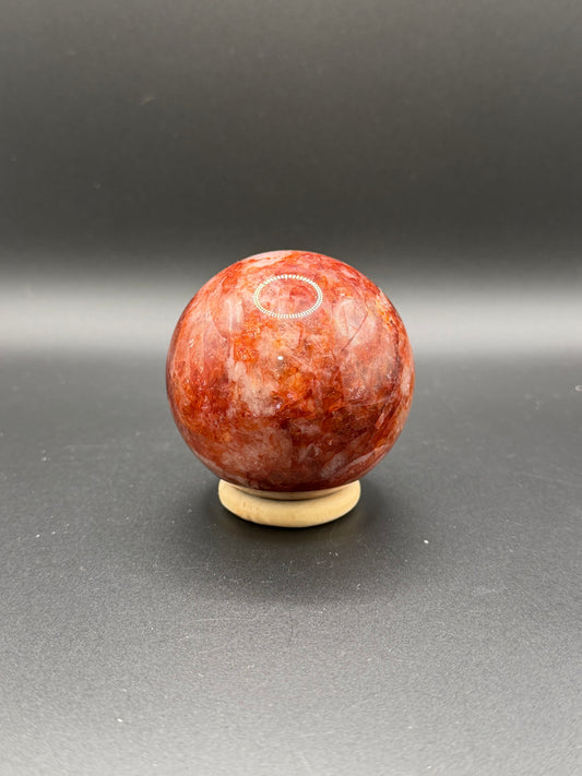 Fire Quartz Sphere