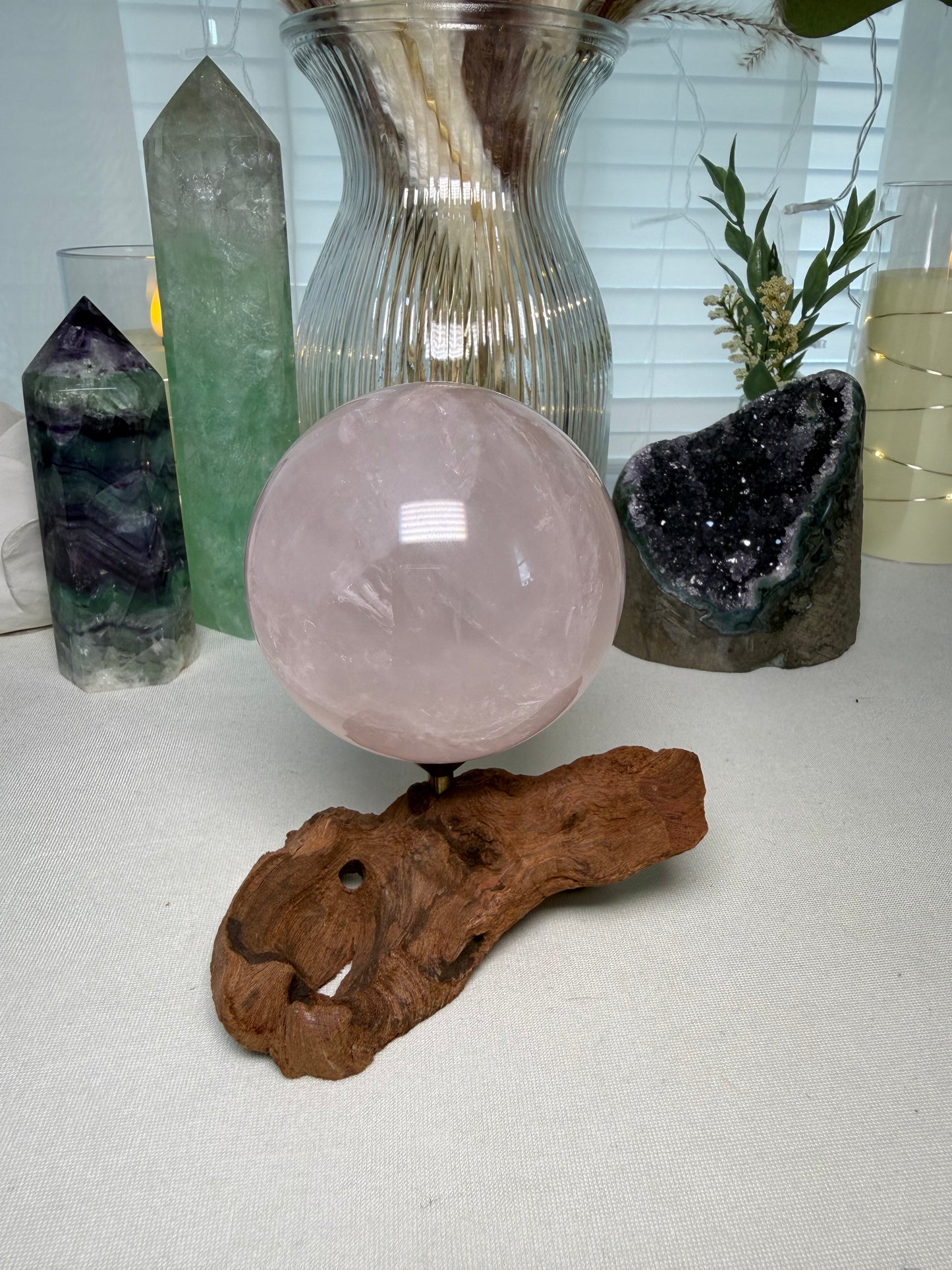 Rose Quartz Sphere