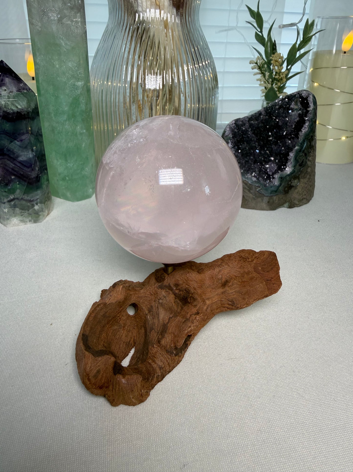 Rose Quartz Sphere