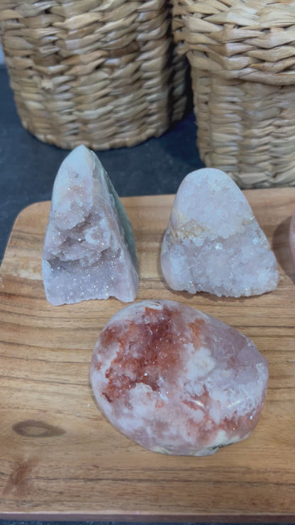Pink Amethyst Freeforms