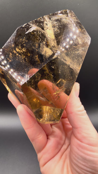 Smokey Quartz Freeform on Stand