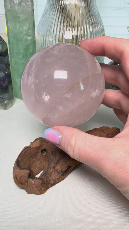 Rose Quartz Sphere