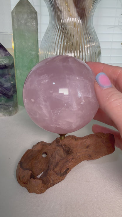 Rose Quartz Sphere